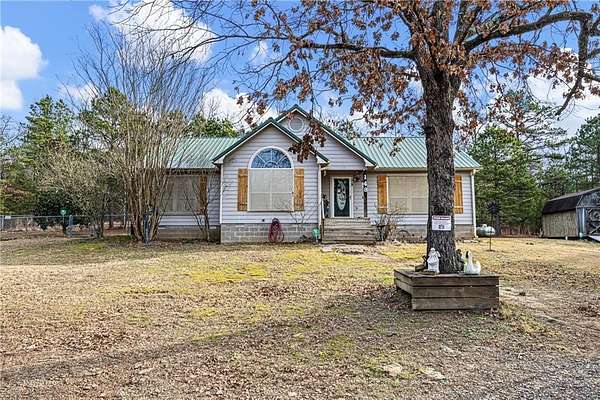 10 Acres of Residential Land with Home for Sale in Delaware, Arkansas
