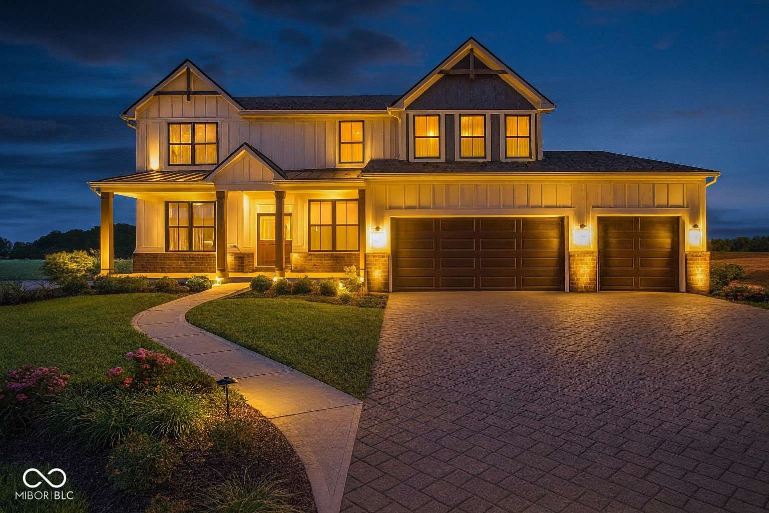 4.29 Acres of Land with Home for Sale in Fountaintown, Indiana