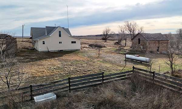 12.7 Acres of Land with Home for Sale in Wilson, Kansas