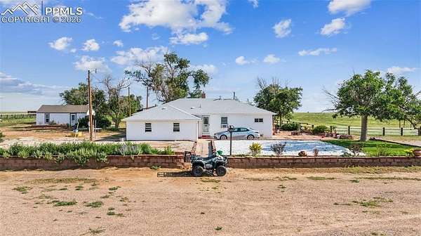 160 Acres of Land with Home for Sale in Boone, Colorado