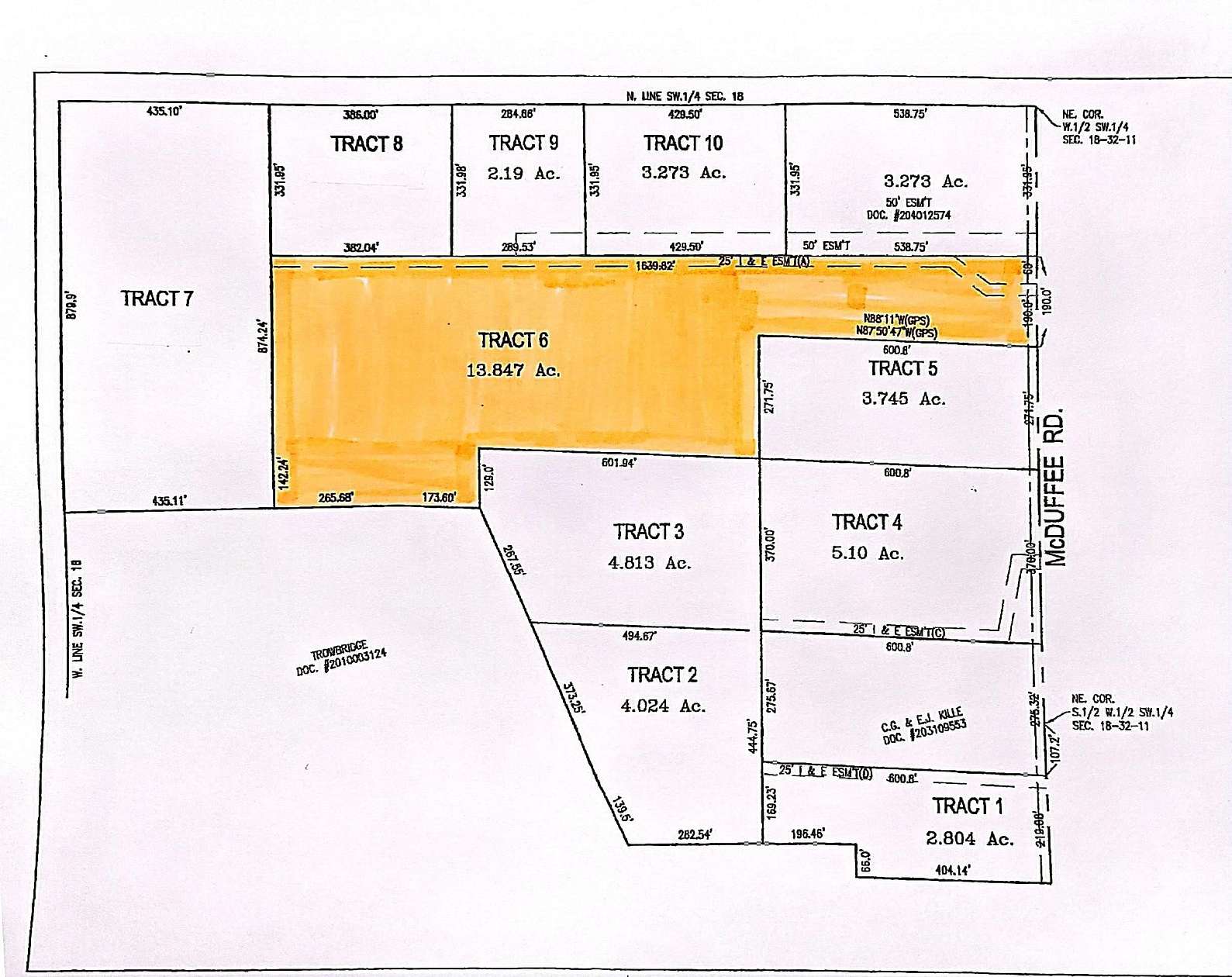 13.8 Acres of Land for Sale in Churubusco, Indiana