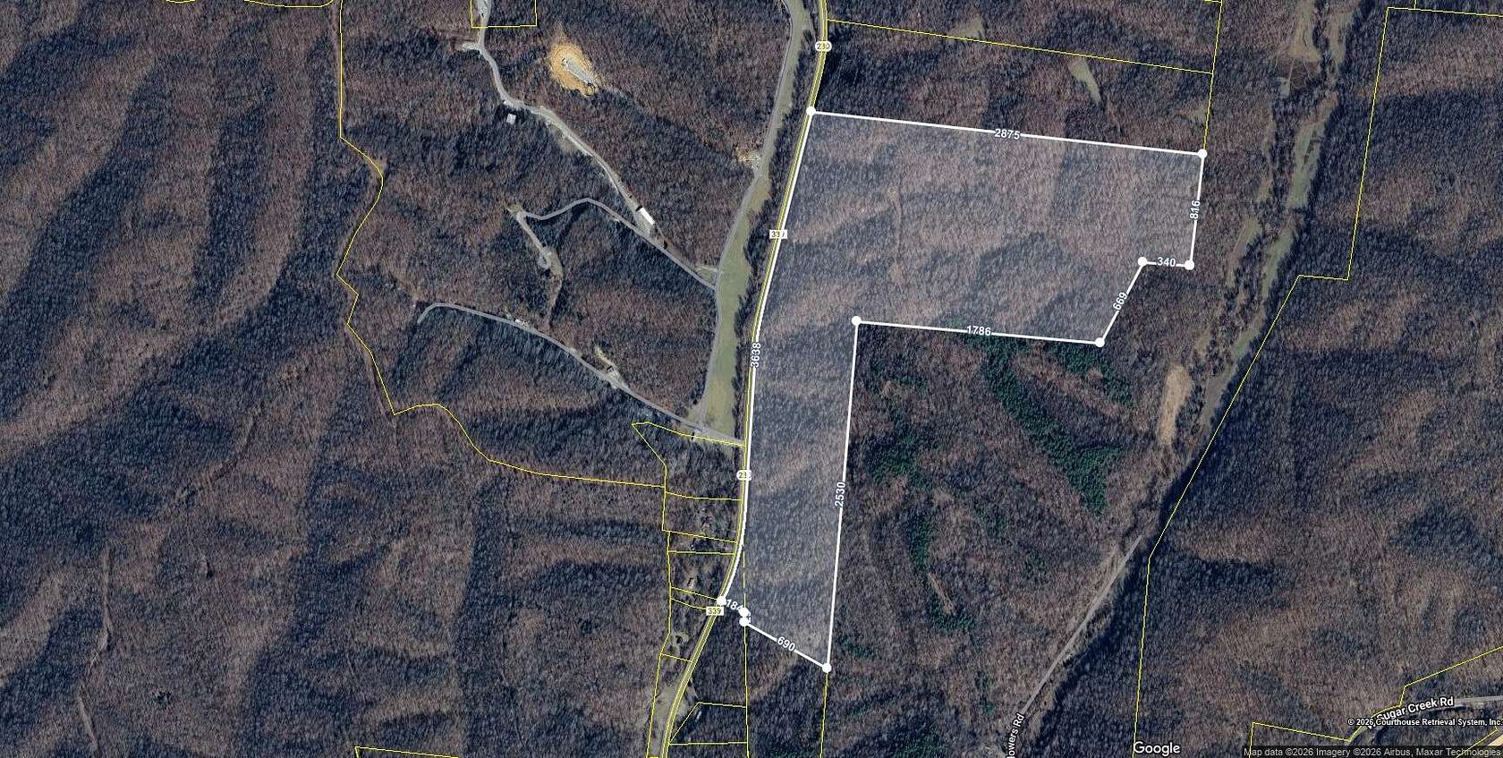 135 Acres of Recreational Land for Sale in McEwen, Tennessee