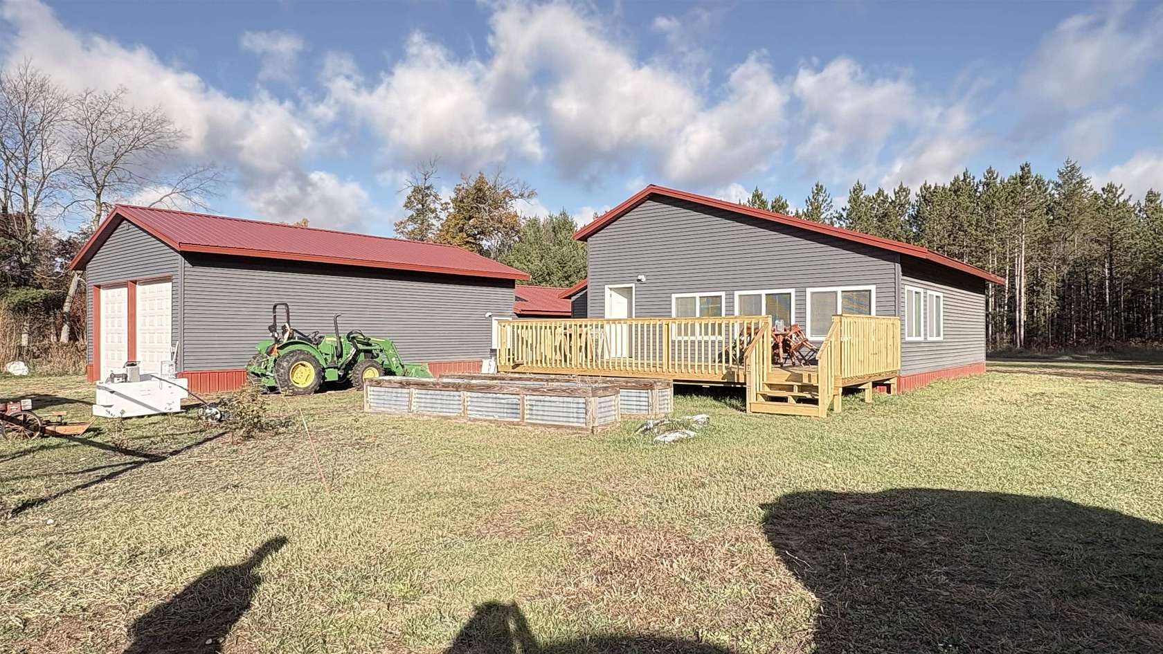 15.2 Acres of Recreational Land with Home for Sale in Marion, Michigan