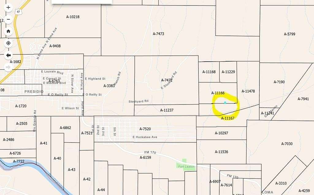 2 Acres of Land for Sale in Presidio, Texas