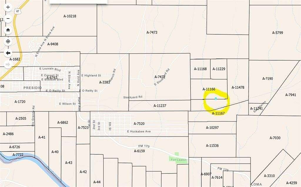 2 Acres of Land for Sale in Presidio, Texas