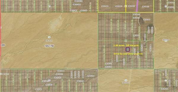 2.38 Acres of Residential Land for Sale in Yucca, Arizona