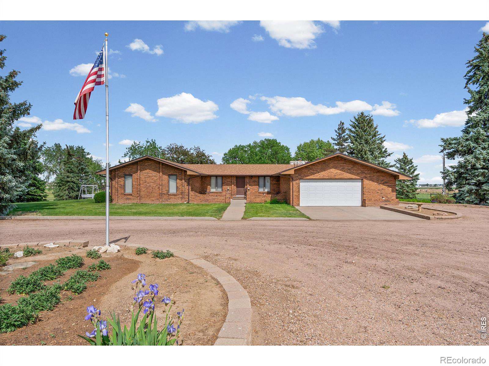 9.72 Acres of Land with Home for Sale in Ault, Colorado