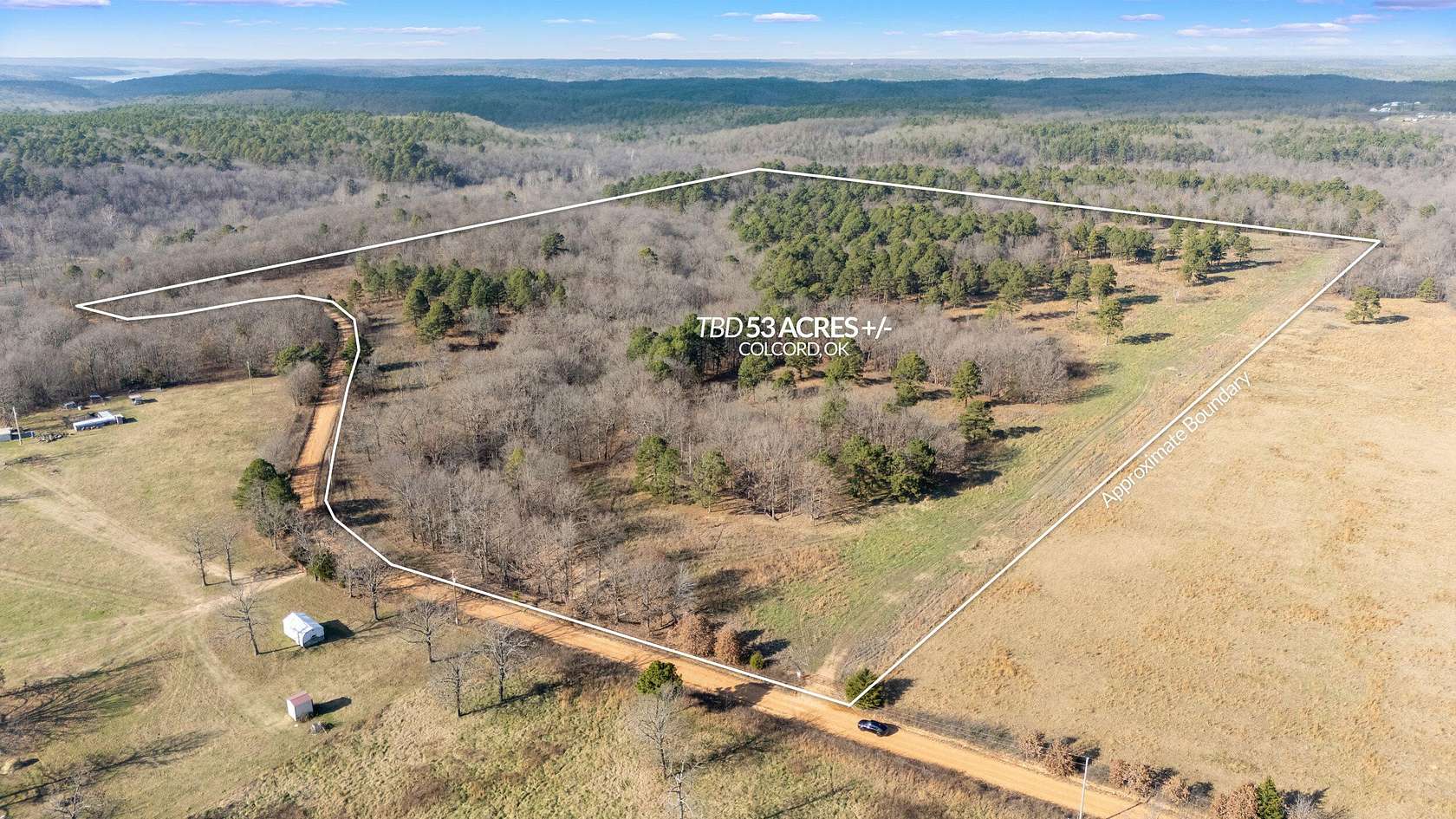 52.5 Acres of Recreational Land for Sale in Colcord, Oklahoma