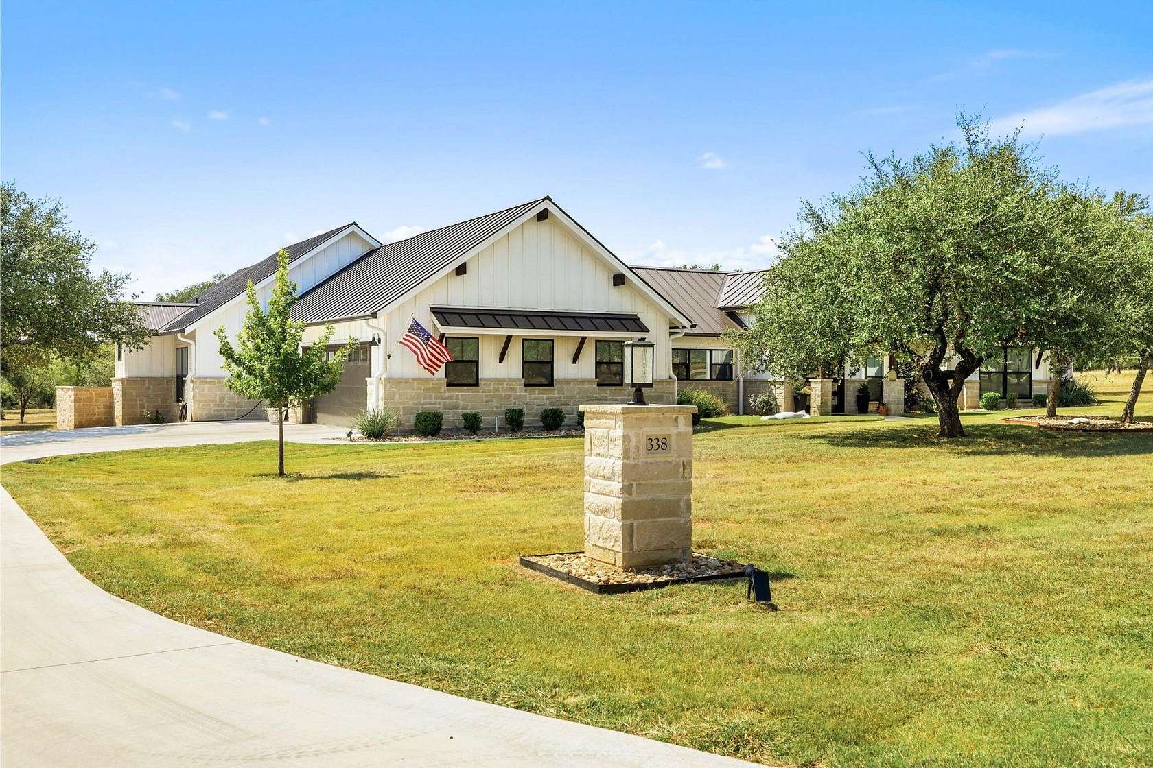 3 Acres of Land with Home for Sale in Round Mountain, Texas