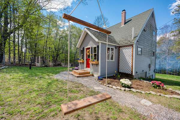 17 Acres of Land with Home for Sale in Canaan, Maine