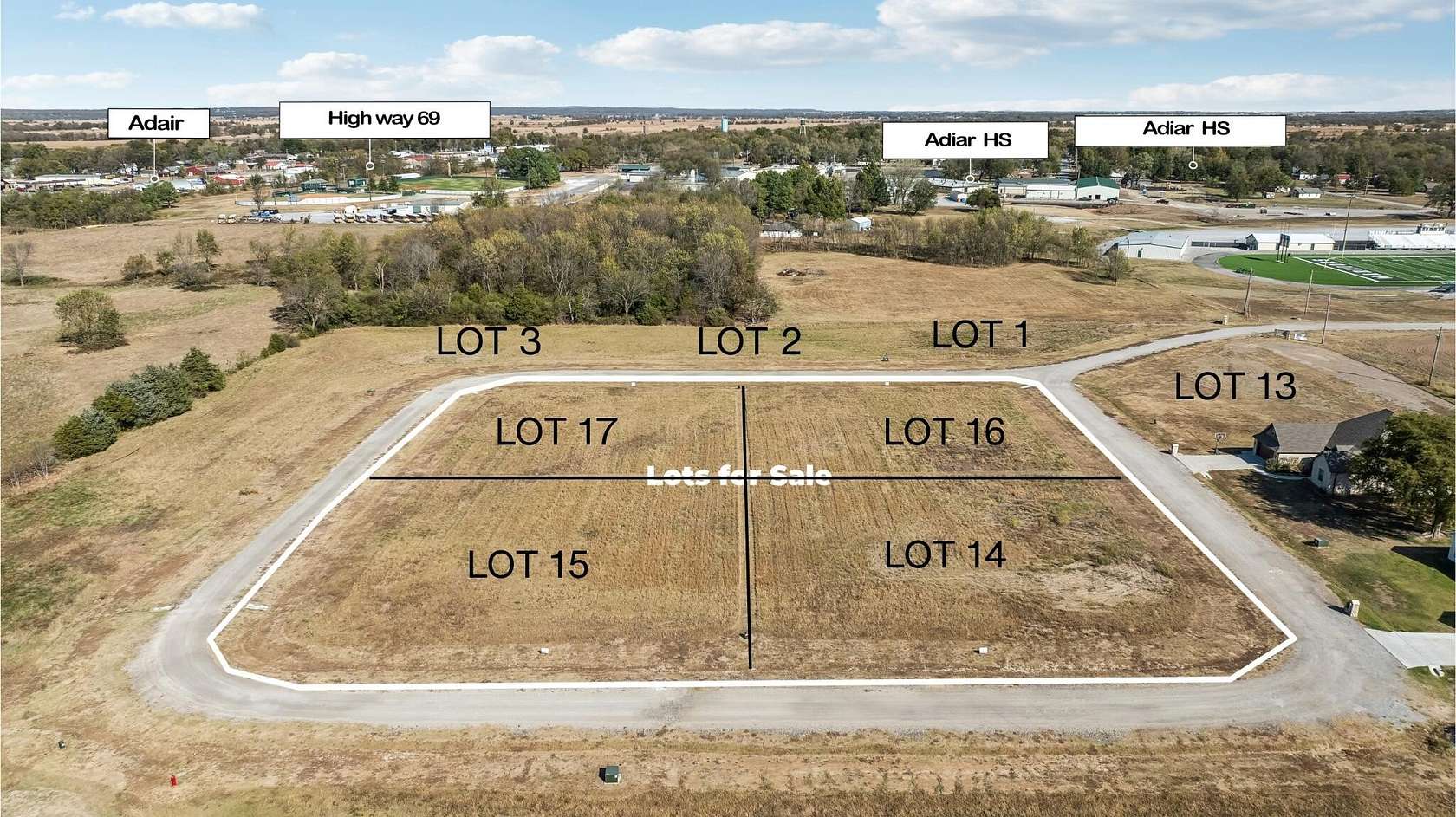 0.53 Acres of Residential Land for Sale in Adair, Oklahoma