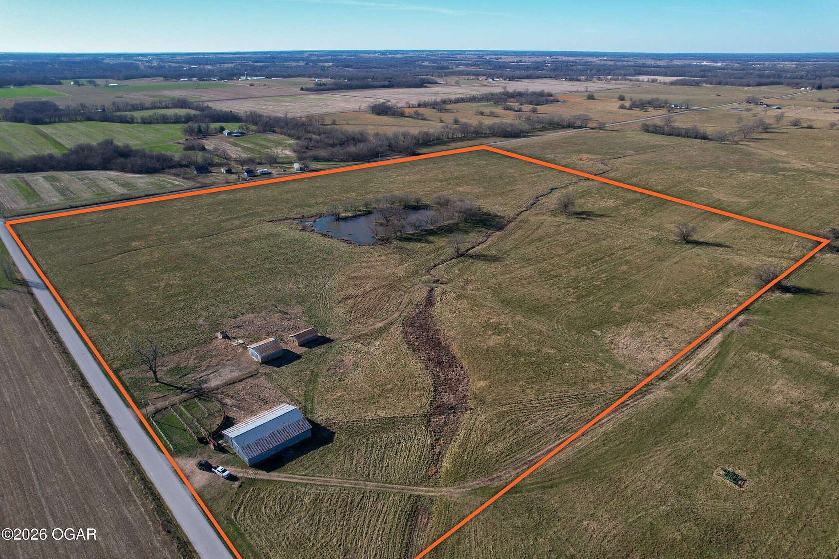 40 Acres of Agricultural Land for Sale in Sarcoxie, Missouri