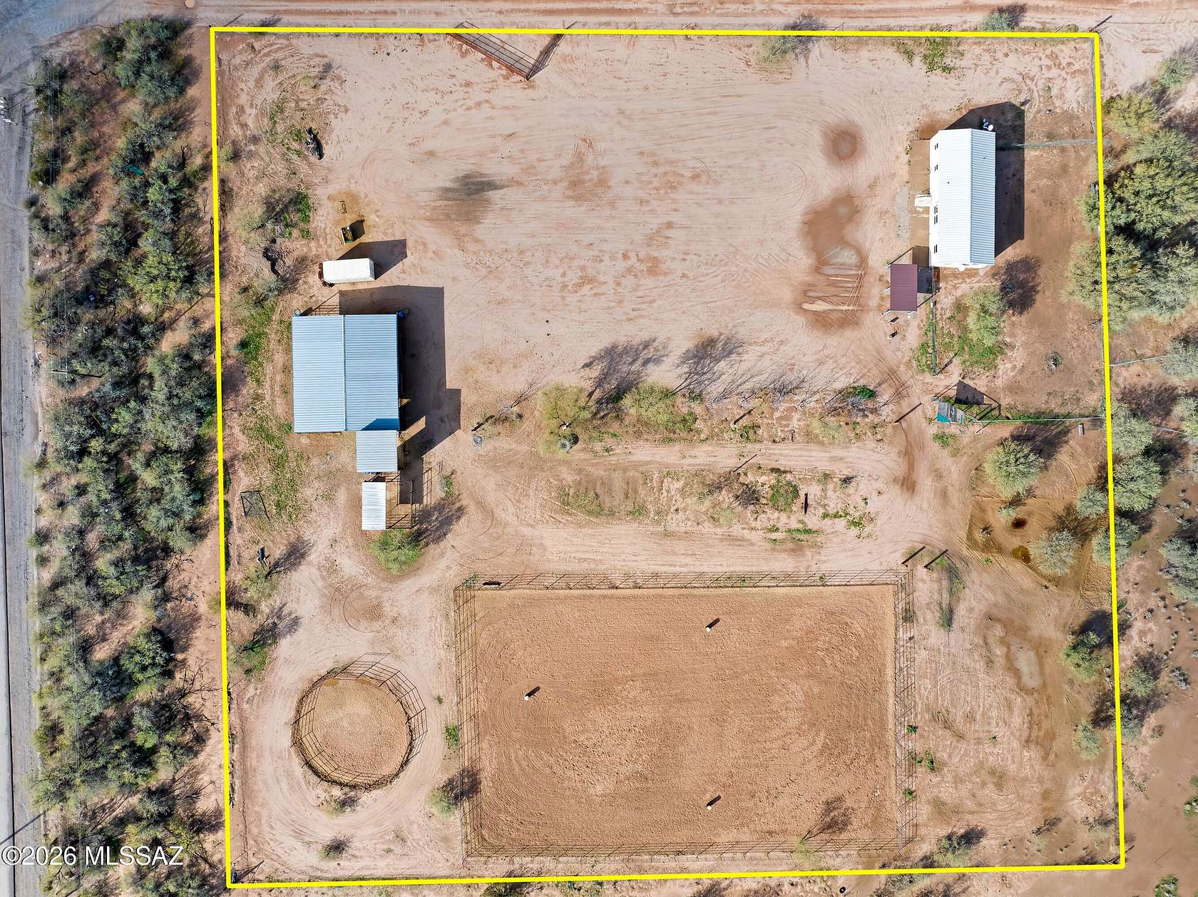 4.52 Acres of Land with Home for Sale in Marana, Arizona