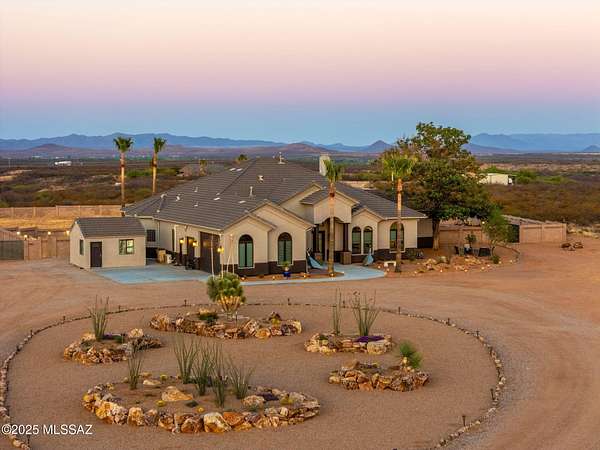 4 Acres of Residential Land with Home for Sale in Huachuca City, Arizona