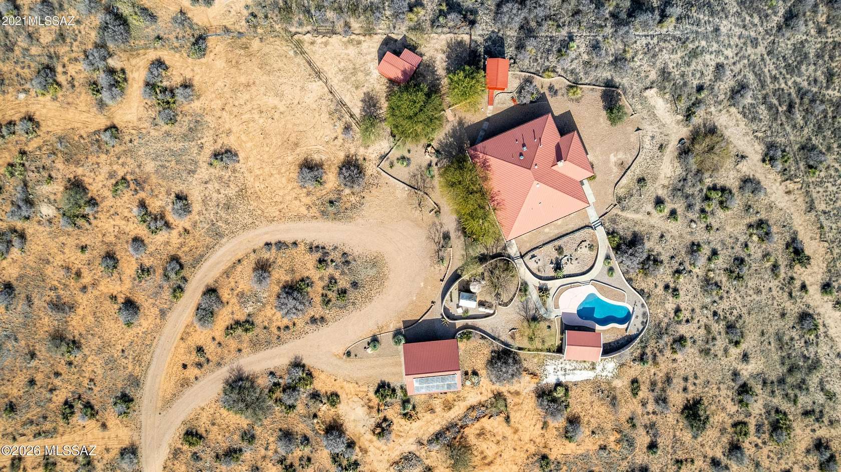 36.4 Acres of Land with Home for Sale in St. David, Arizona