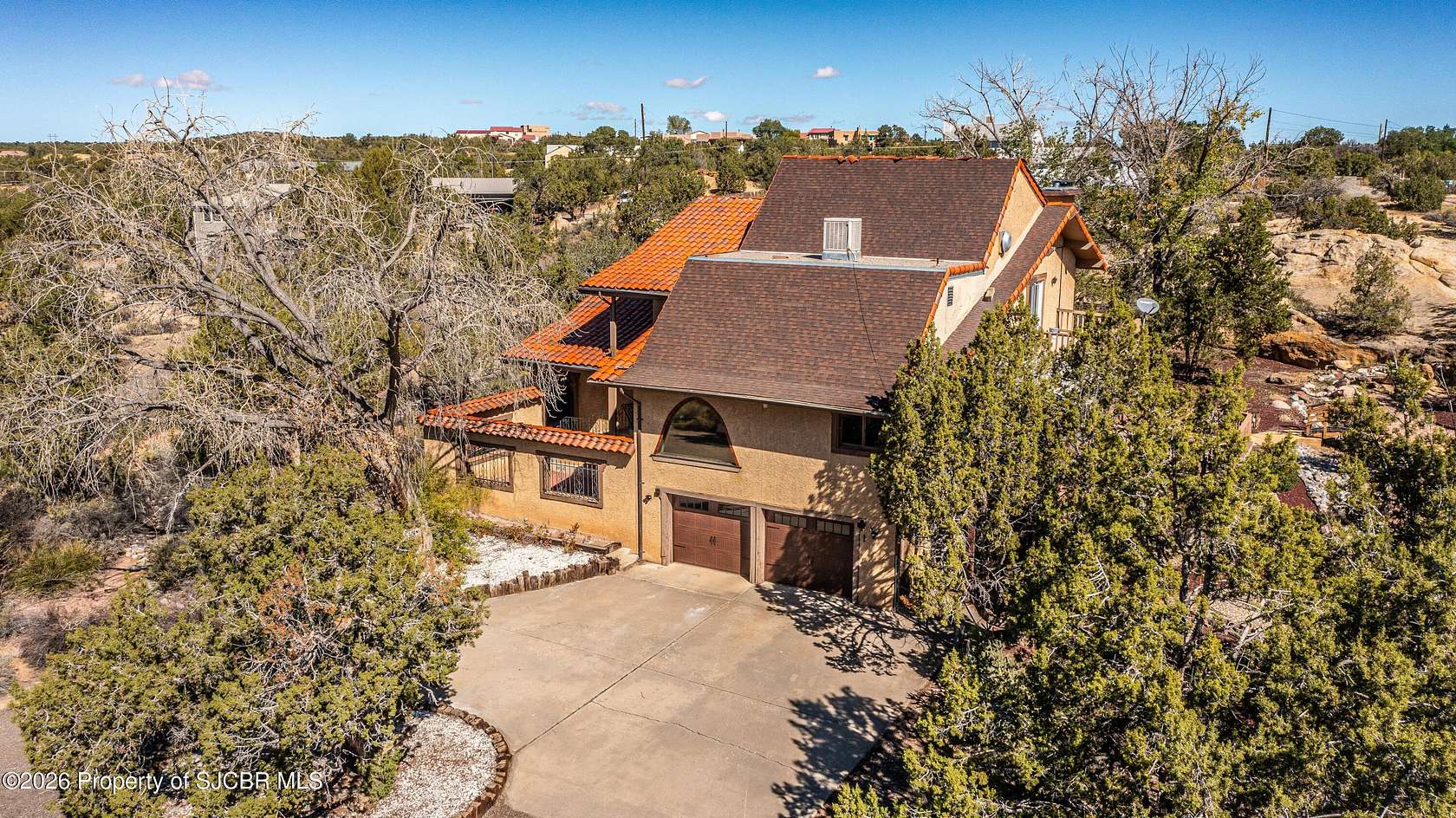 5 Acres of Residential Land with Home for Sale in Farmington, New Mexico