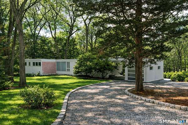 2 Acres of Land with Home for Sale in Weston, Connecticut