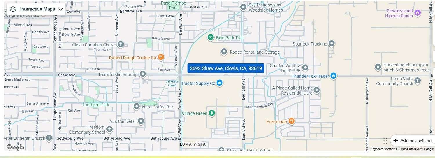 7.3 Acres of Commercial Land for Sale in Clovis, California
