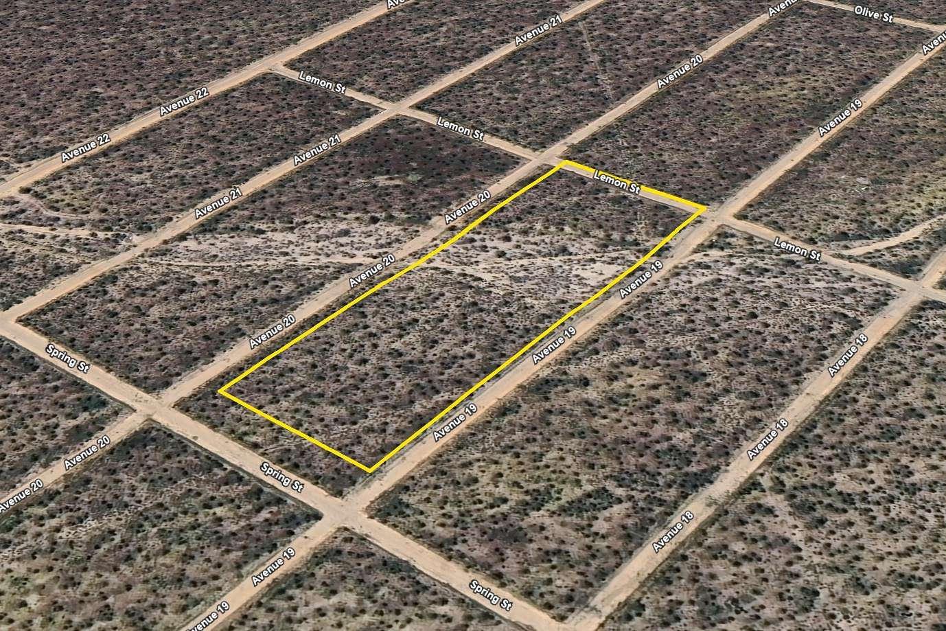 2.75 Acres of Residential Land for Sale in Mojave, California
