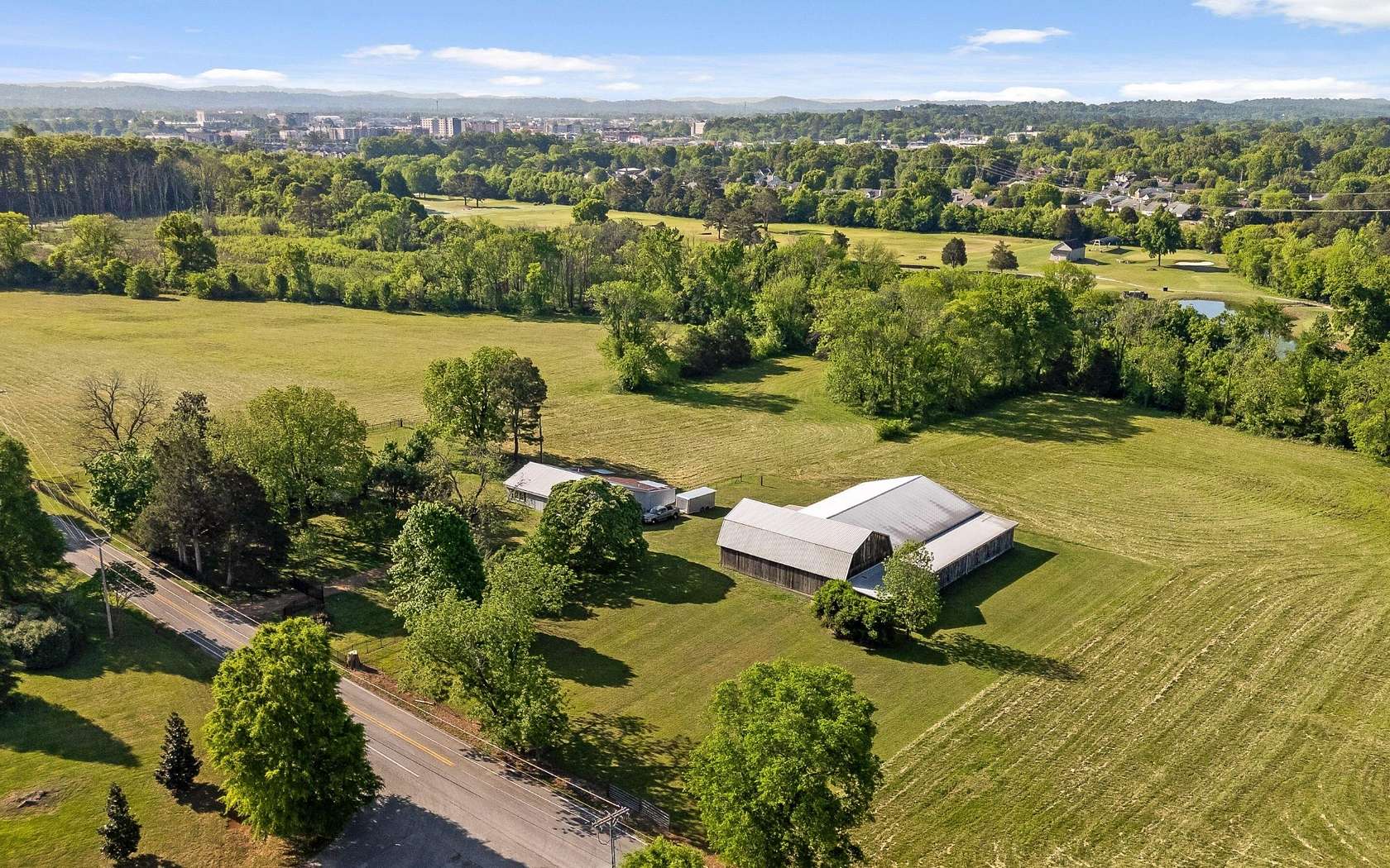 44 Acres of Agricultural Land with Home for Sale in Chattanooga, Tennessee