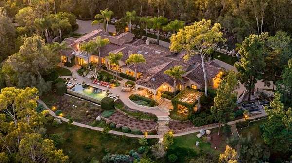 4.14 Acres of Residential Land with Home for Sale in Rancho Santa Fe, California