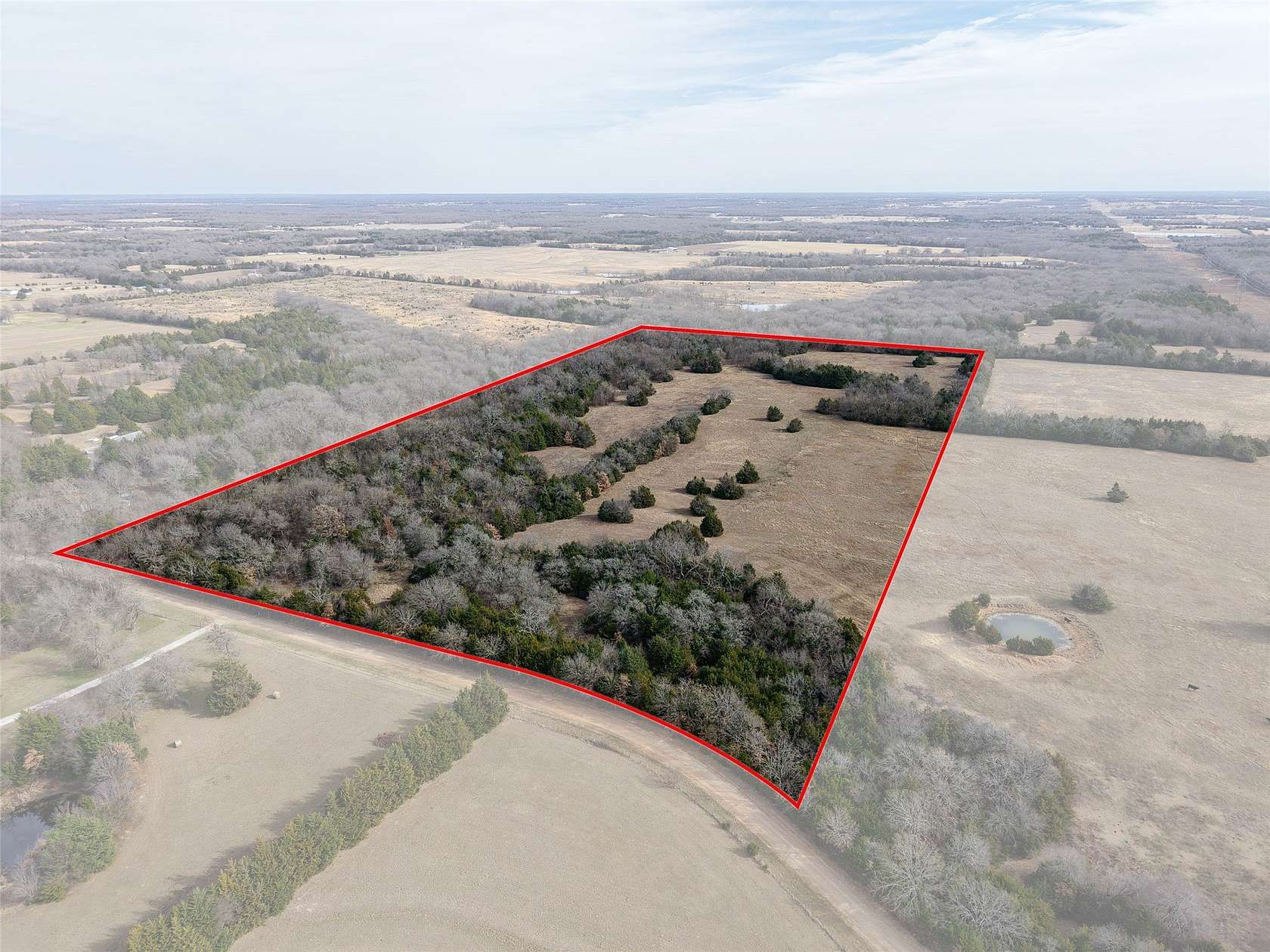37.8 Acres of Land for Sale in Savoy, Texas