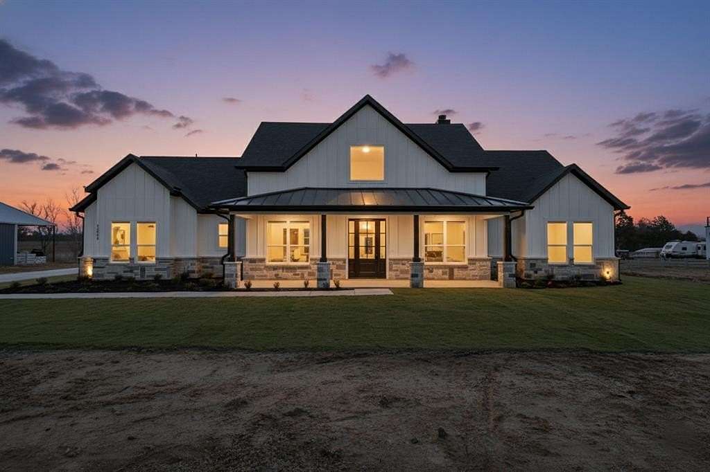 2 Acres of Residential Land with Home for Sale in Celeste, Texas