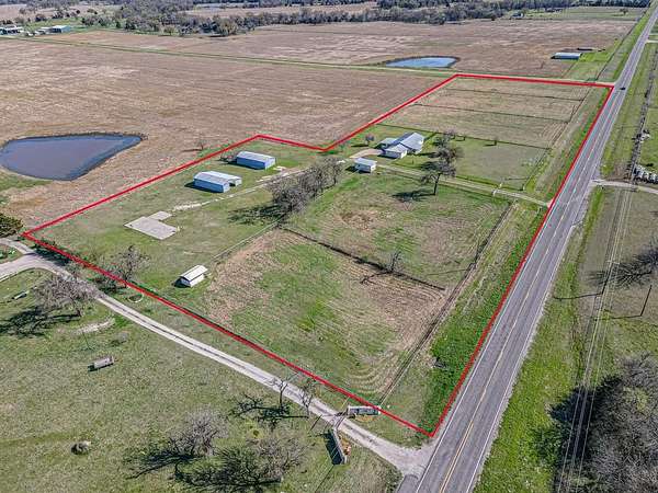 7.75 Acres of Land with Home for Sale in Lone Oak, Texas