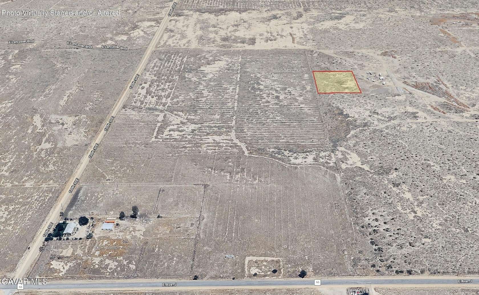 2.79 Acres of Land for Sale in Lancaster, California