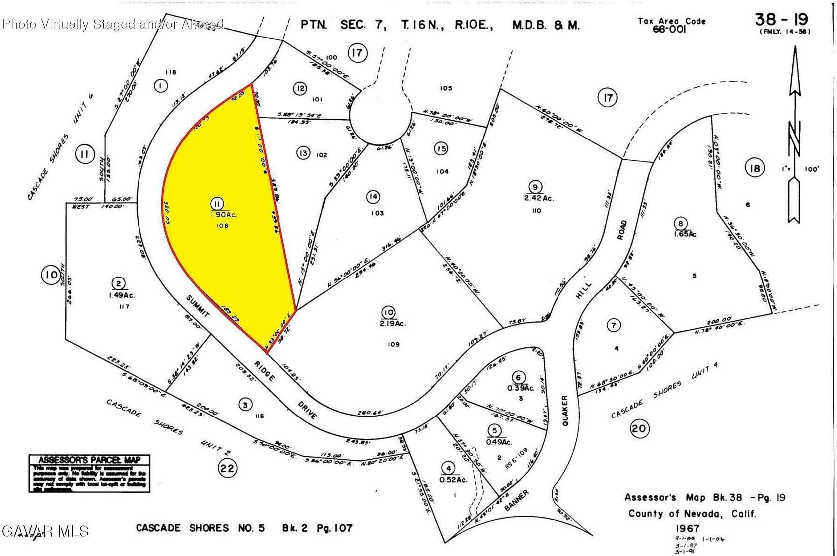 2 Acres of Residential Land for Sale in Nevada City, California
