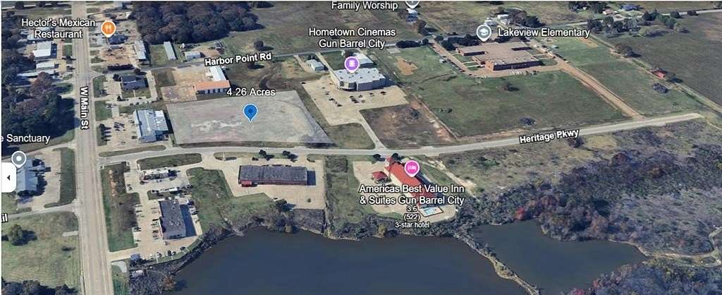 4.26 Acres of Land for Sale in Gun Barrel City, Texas