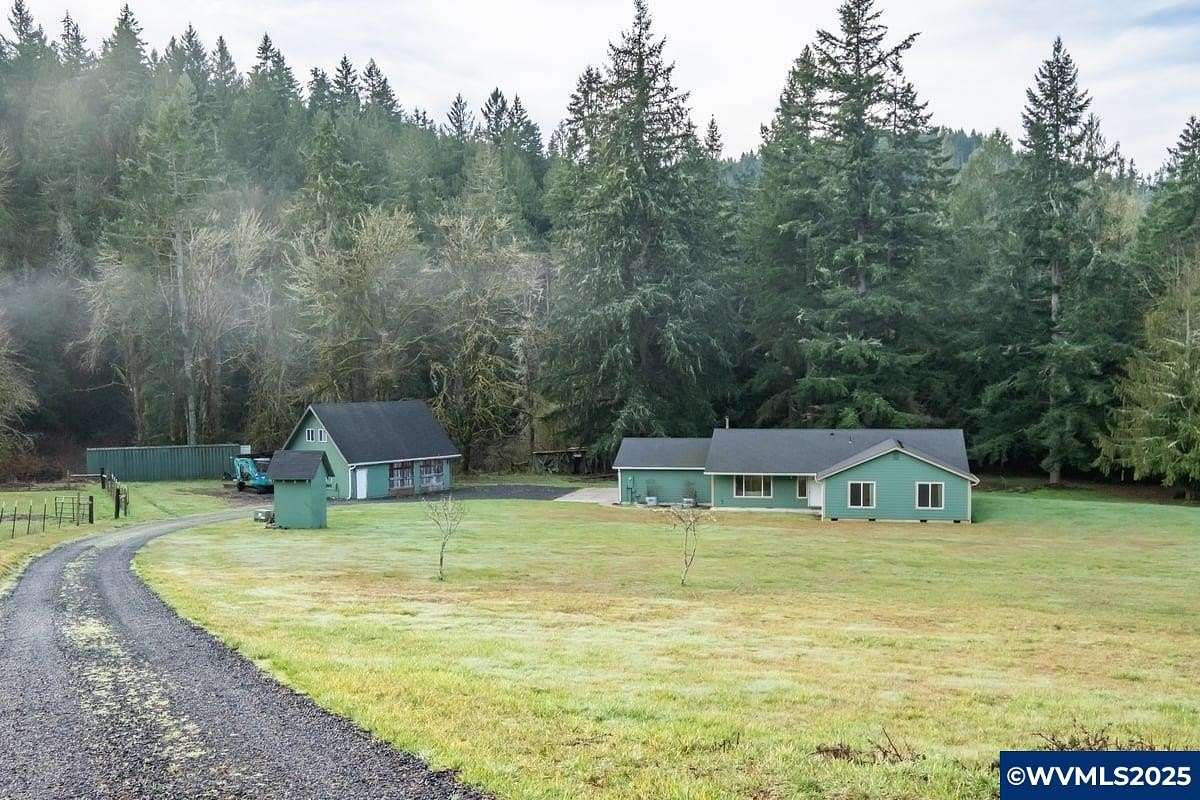 27.1 Acres of Land with Home for Sale in Molalla, Oregon