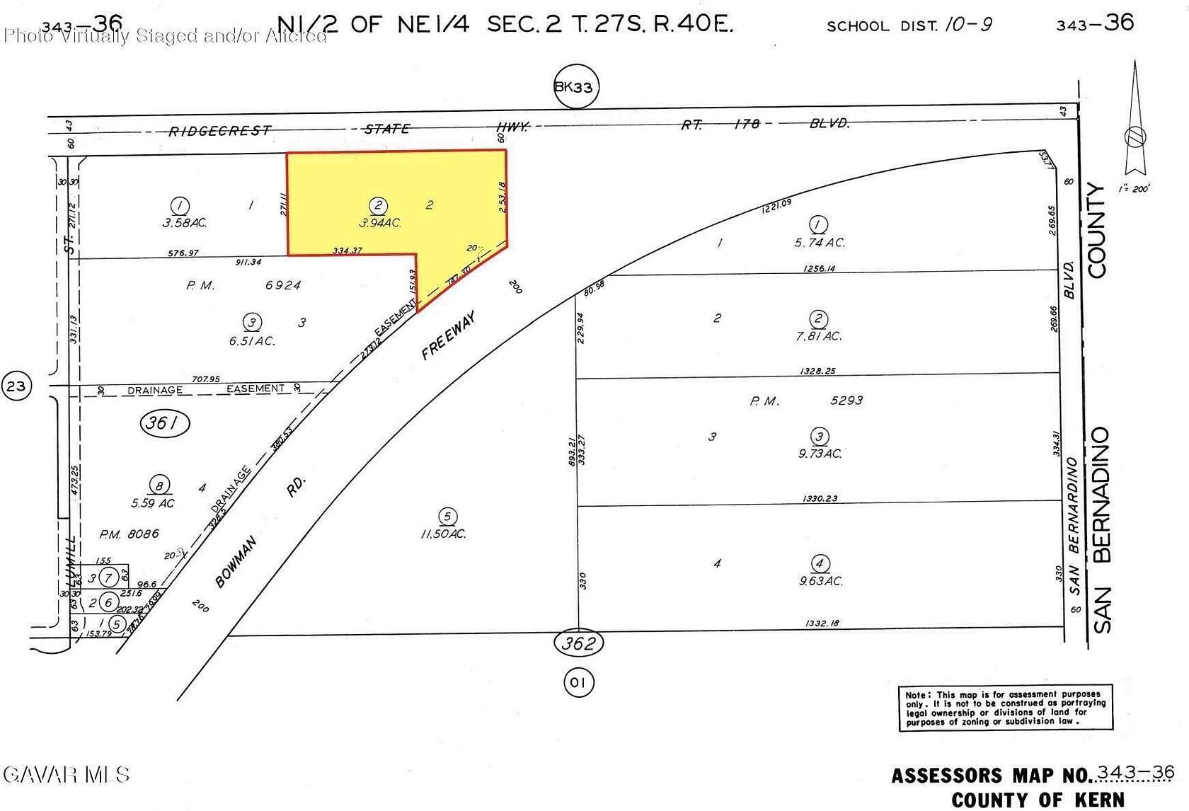 Land for Sale in Ridgecrest, California