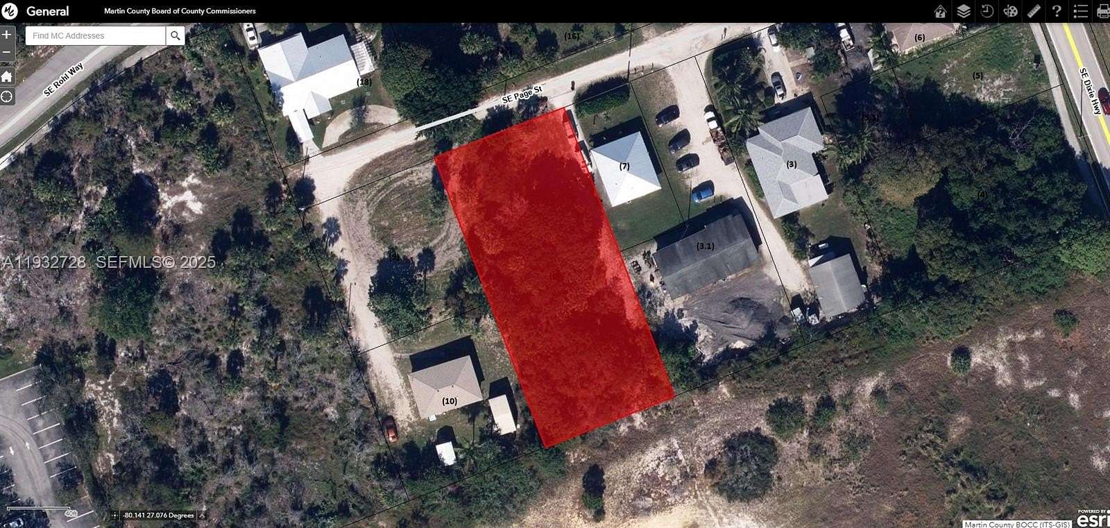 0.41 Acres of Residential Land for Sale in Hobe Sound, Florida