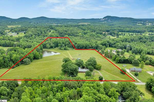 20 Acres of Land with Home for Sale in Pickens, South Carolina