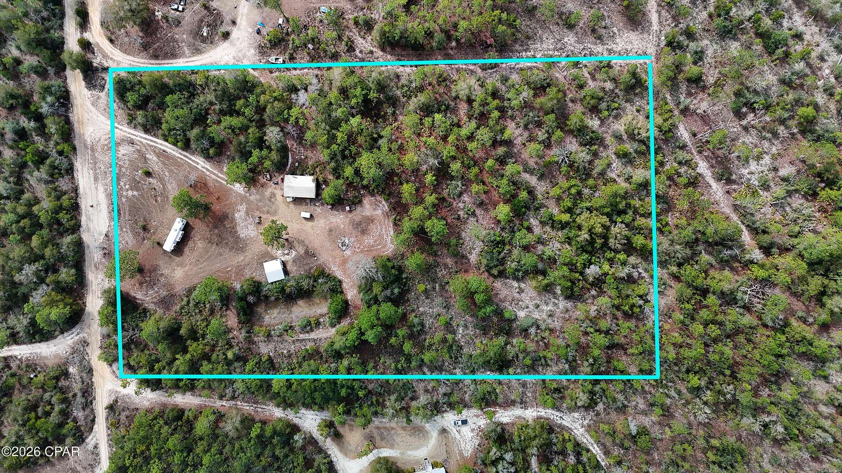5 Acres of Land with Home for Sale in Fountain, Florida