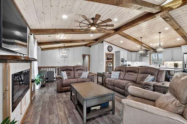 3.13 Acres of Land with Home for Sale in Blue Ridge, Georgia