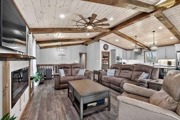 3.13 Acres of Land with Home for Sale in Blue Ridge, Georgia