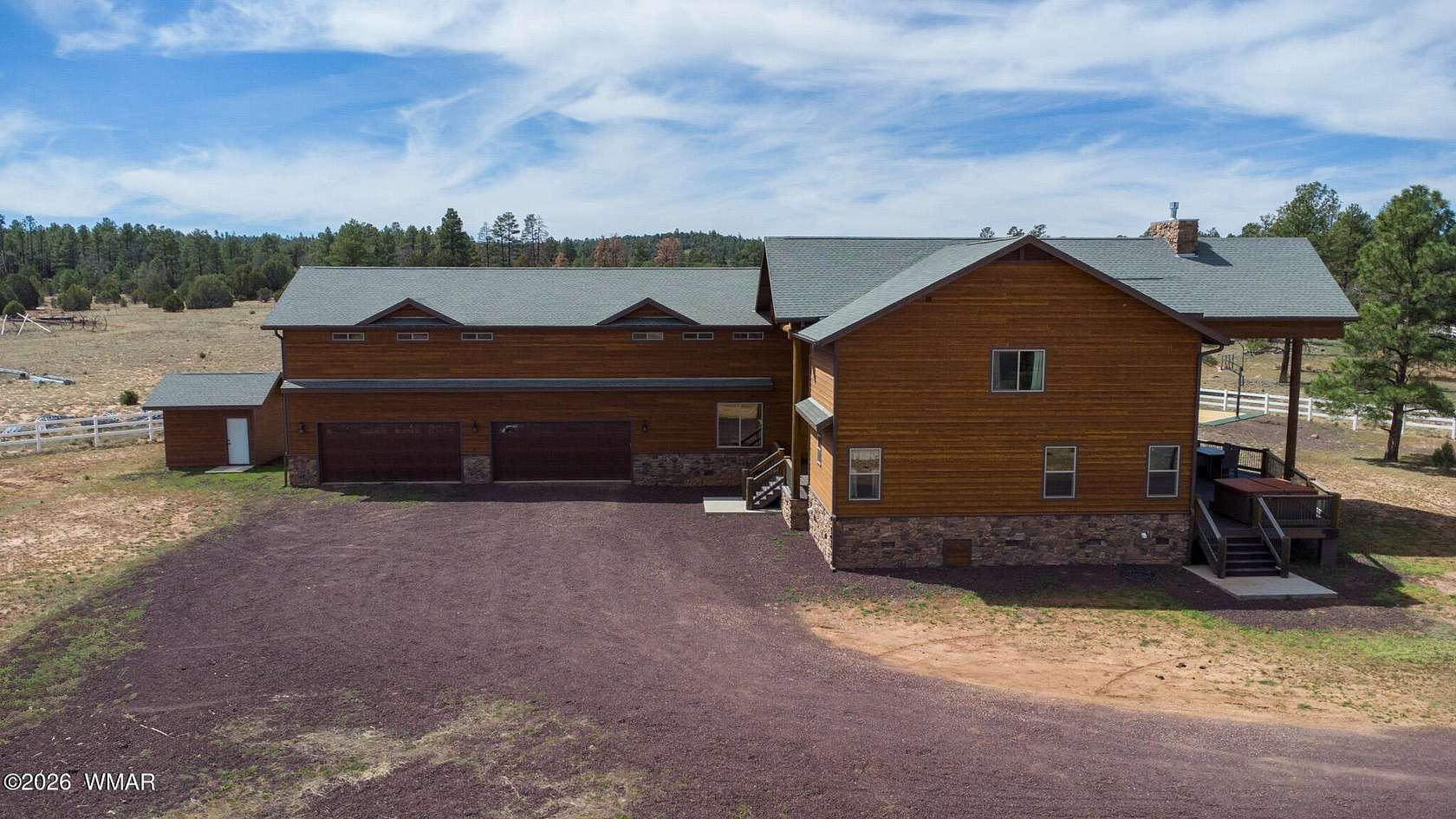 4.15 Acres of Land with Home for Sale in Show Low, Arizona