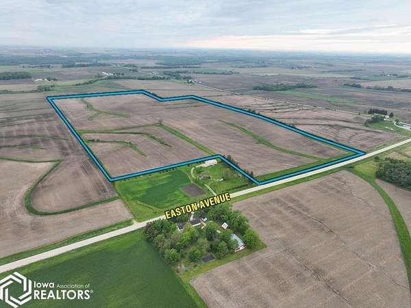 119 Acres of Agricultural Land for Sale in Plainfield, Iowa