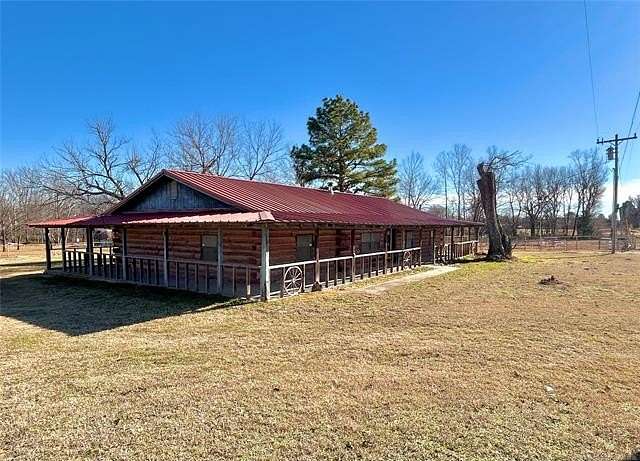 10.5 Acres of Land with Home for Sale in Morris, Oklahoma
