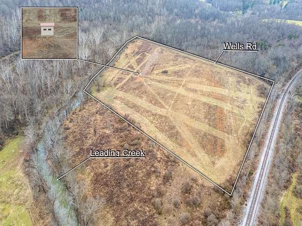 20 Acres of Recreational Land for Sale in Middleport, Ohio