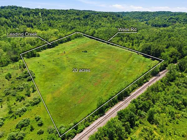 20 Acres of Recreational Land for Sale in Middleport, Ohio