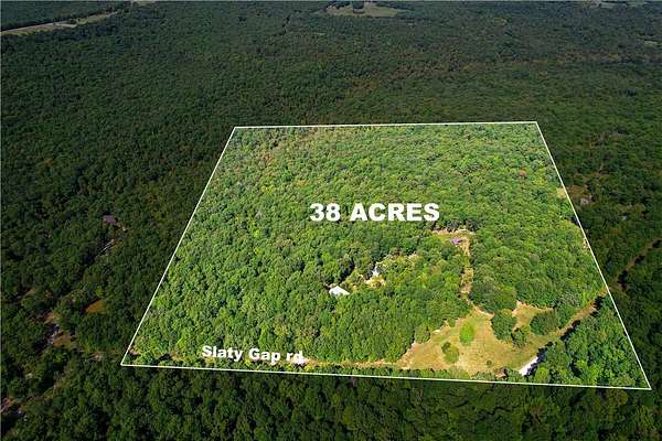 38.5 Acres of Recreational & Residential Land for Sale in West Fork, Arkansas