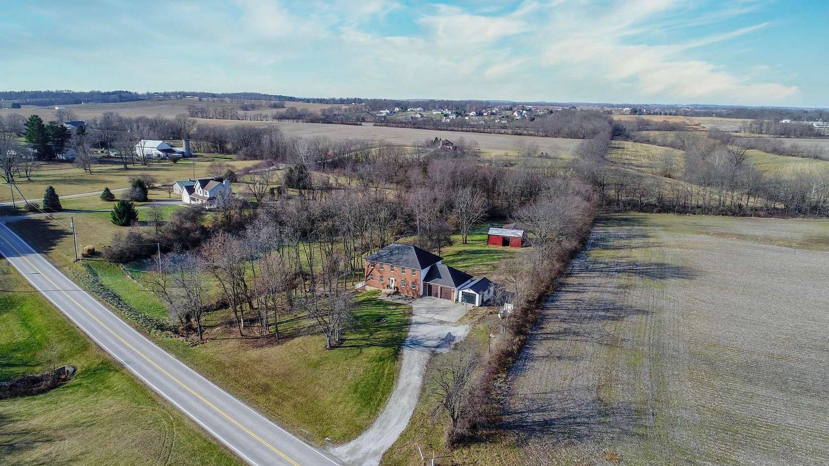 5.8 Acres of Residential Land with Home for Sale in Lancaster, Ohio