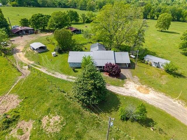 37 Acres of Land with Home for Sale in Battiest, Oklahoma