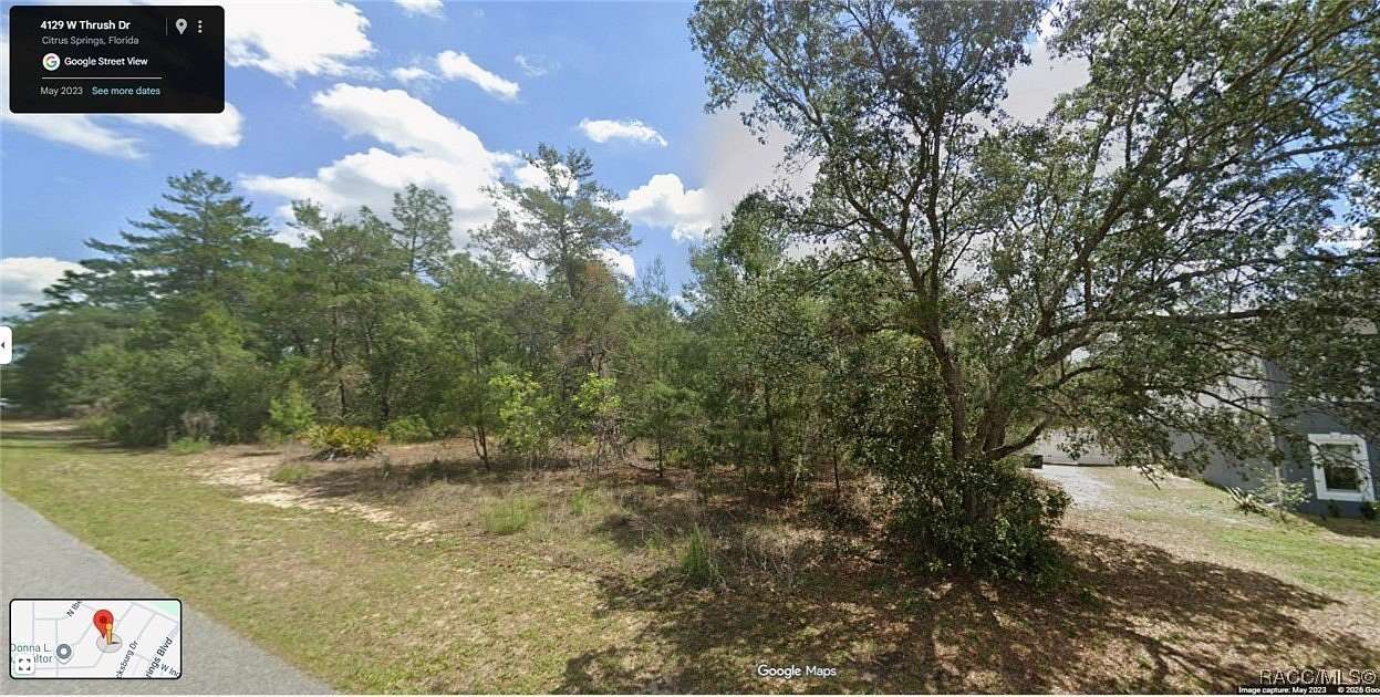 0.54 Acres of Residential Land for Sale in Citrus Springs, Florida