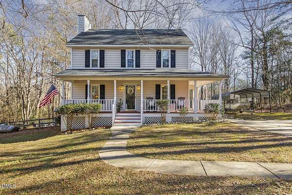 2.39 Acres of Residential Land with Home for Sale in Fuquay-Varina, North Carolina