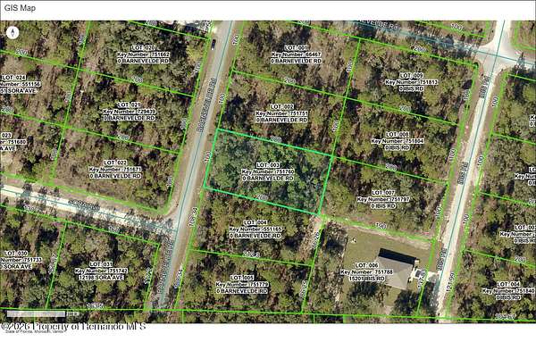 0.5 Acres of Land for Sale in Weeki Wachee, Florida
