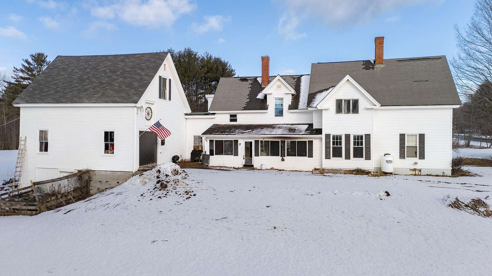 3.5 Acres of Residential Land with Home for Sale in Dover-Foxcroft, Maine